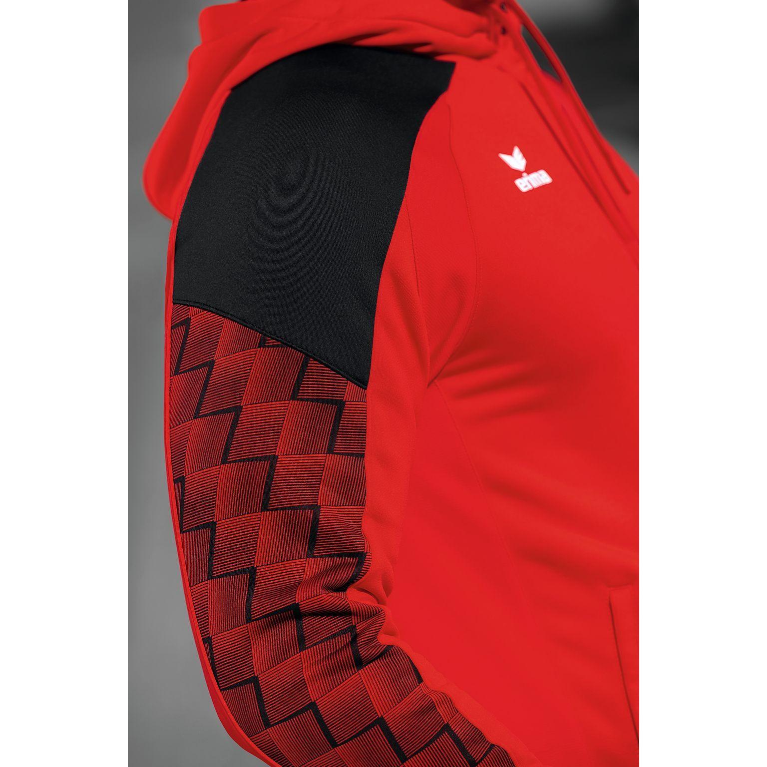 Erima kinder trainingsjacke mit kapuze evo star