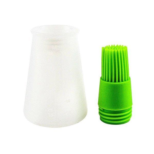 eStore Silikonpinsel mit Behälter für die Küche