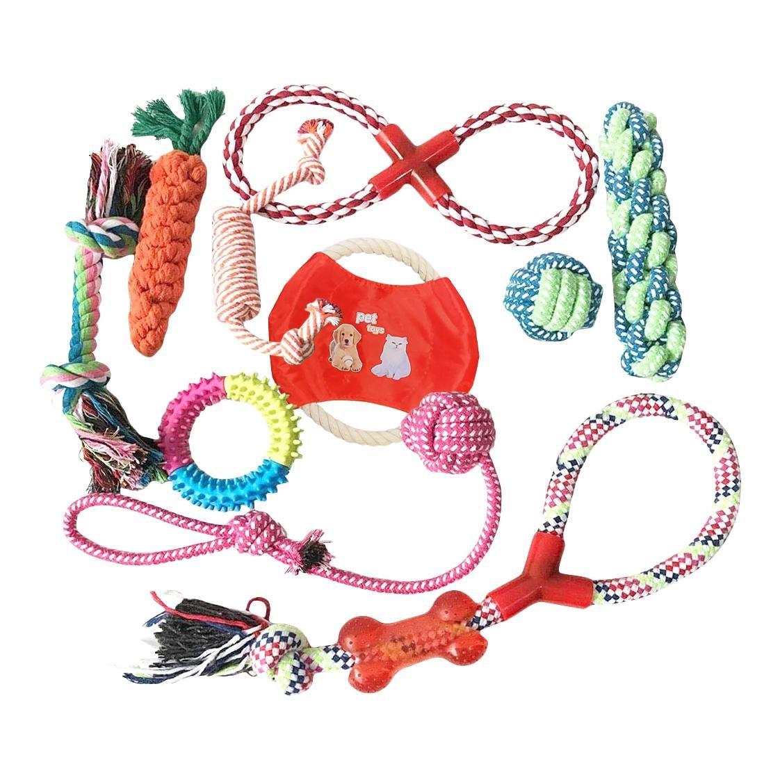 eStore 10er Pack Spielzeug für Hunde und Katzen