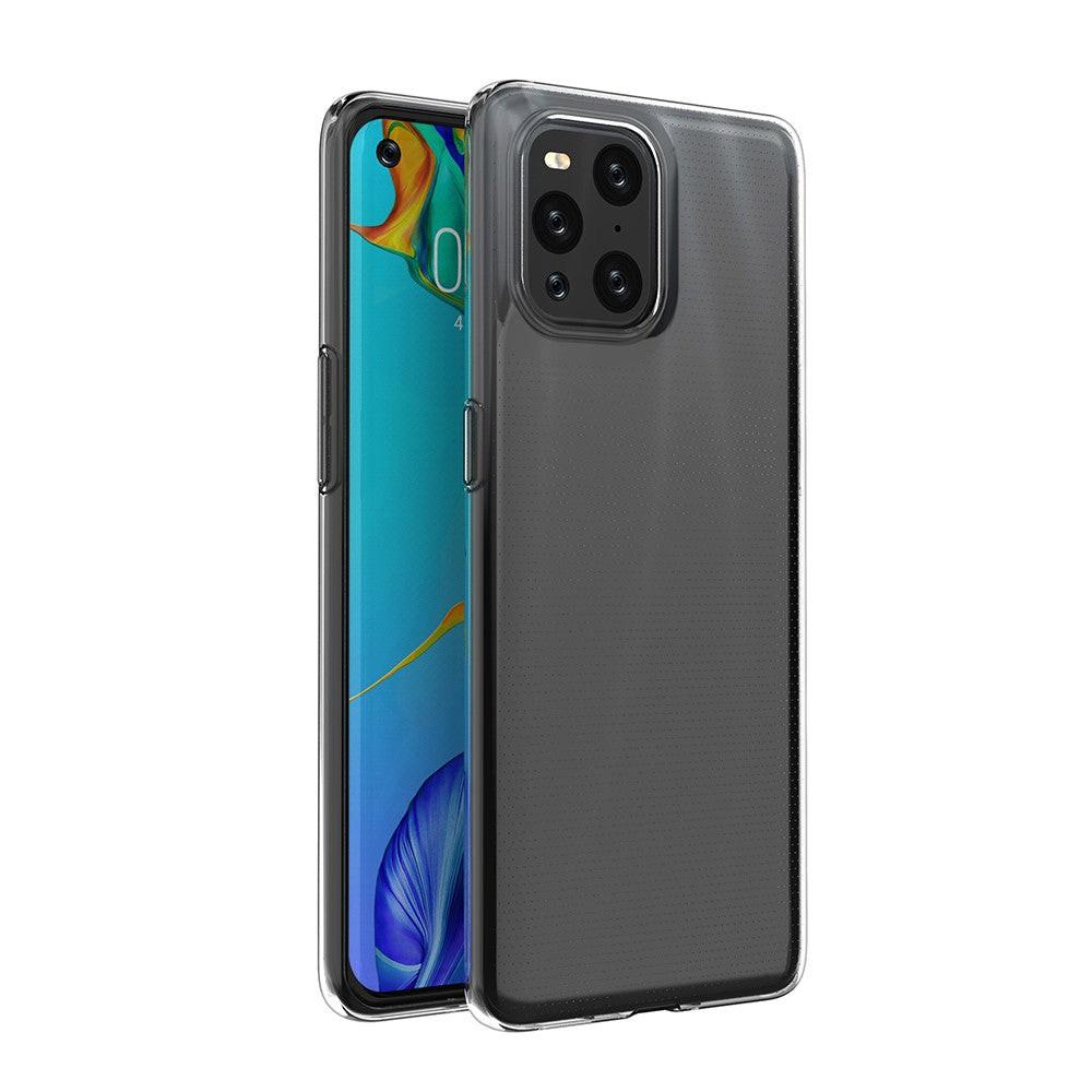 Cover-Discount OPPO Find X3 Pro - Silikon Case Hülle Transparent