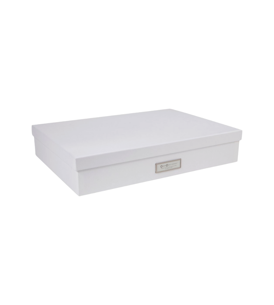 Bigso Box of Sweden SVERKER Aufbewahrungsbox A3 Weiss