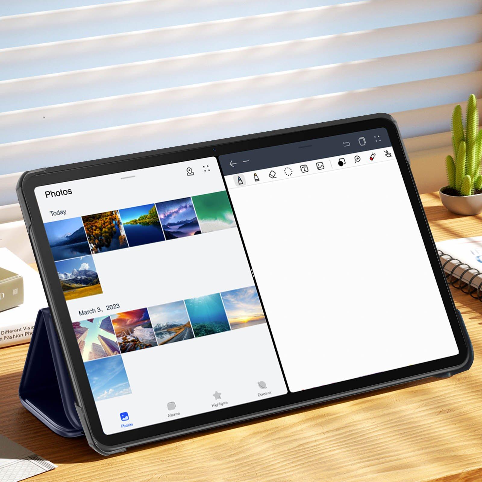 Avizar Trifold Etui Honor Pad X9 Dunkelblau