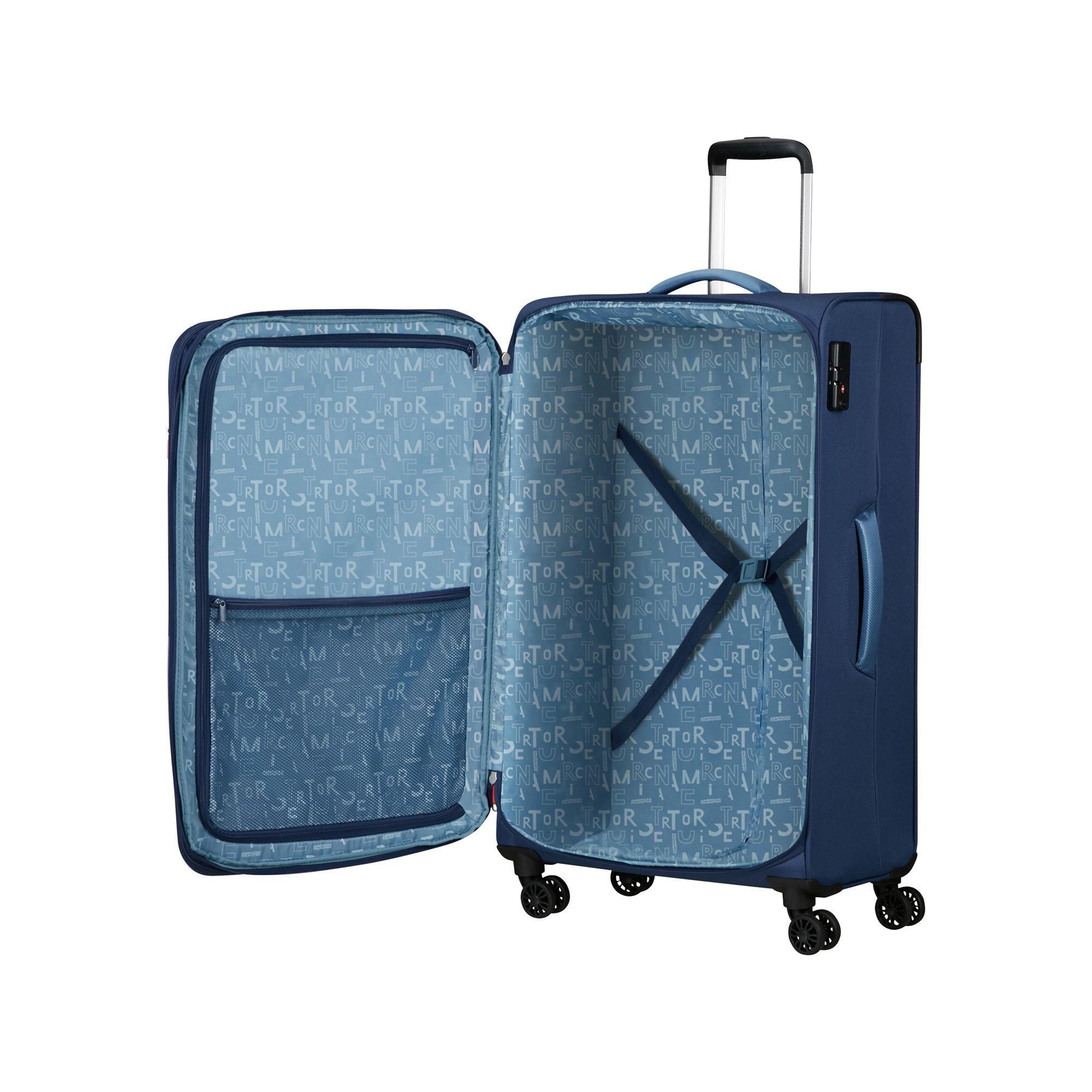 AMERICAN TOURISTER 81.0cm, Hartschalenkoffer, Spinner PULSONIC