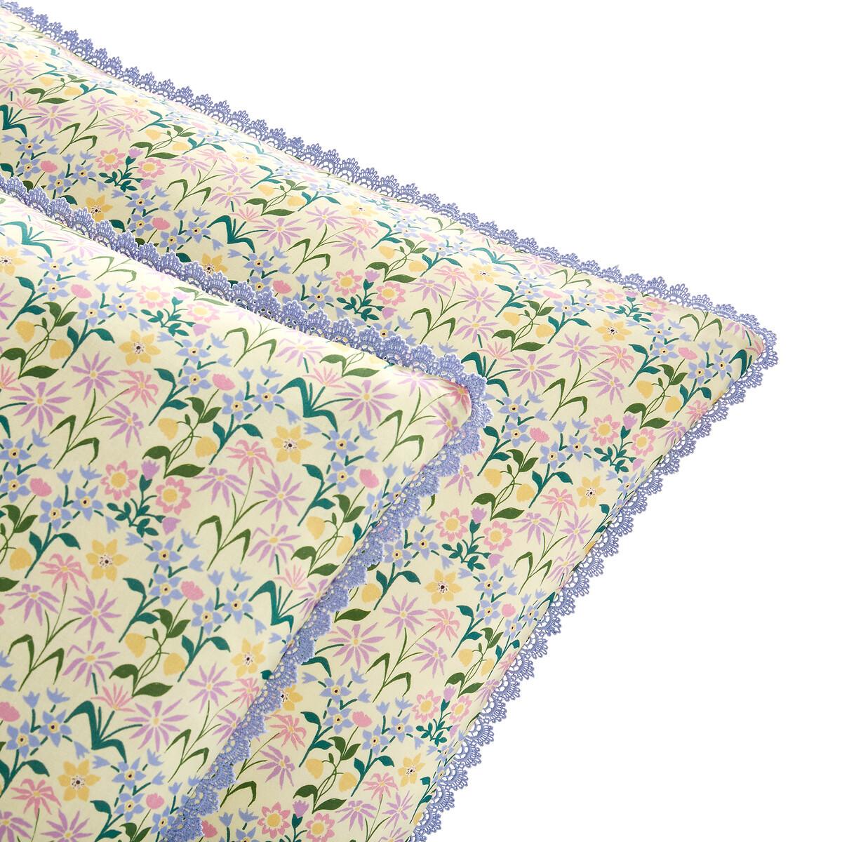 La Redoute Intérieurs Kissenbezug Michi mit 50% recycelter Baumwolle