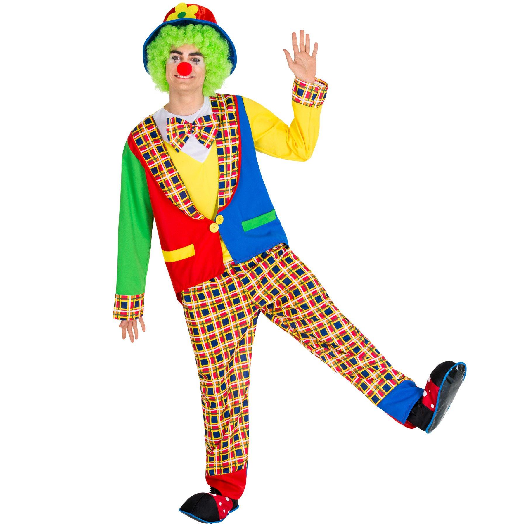 Tectake Herrenkostüm Clown Alfredo