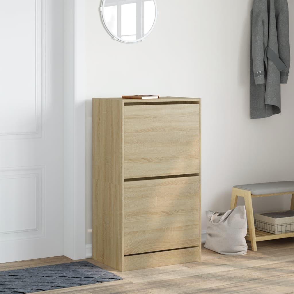 VidaXL Schuhschrank holzwerkstoff