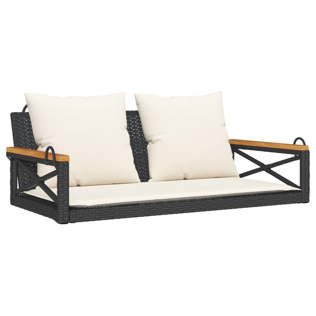 VidaXL Hängebank poly-rattan
