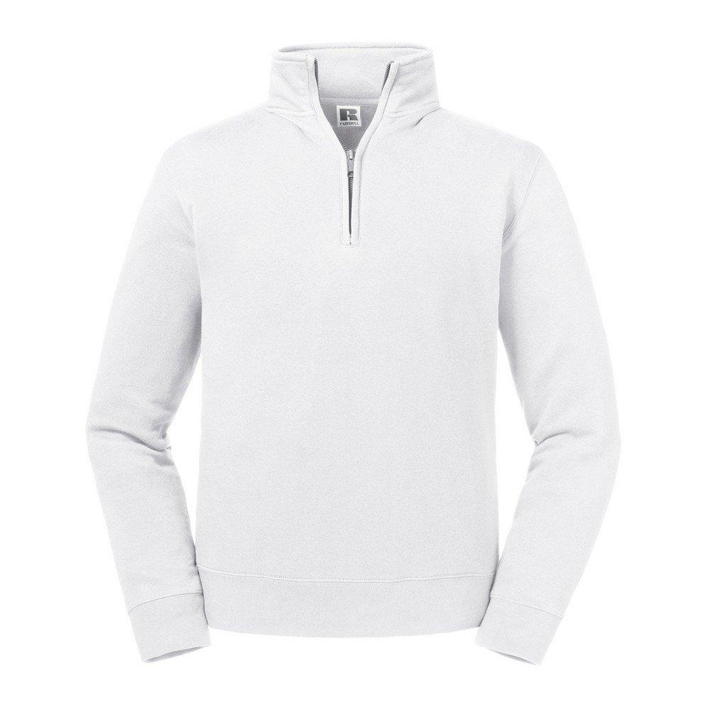 Russell Authentische Zip Neck Sweatshirt
