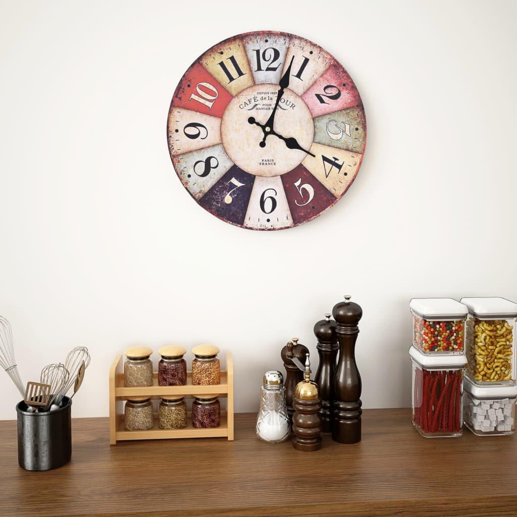 VidaXL Uhr mdf
