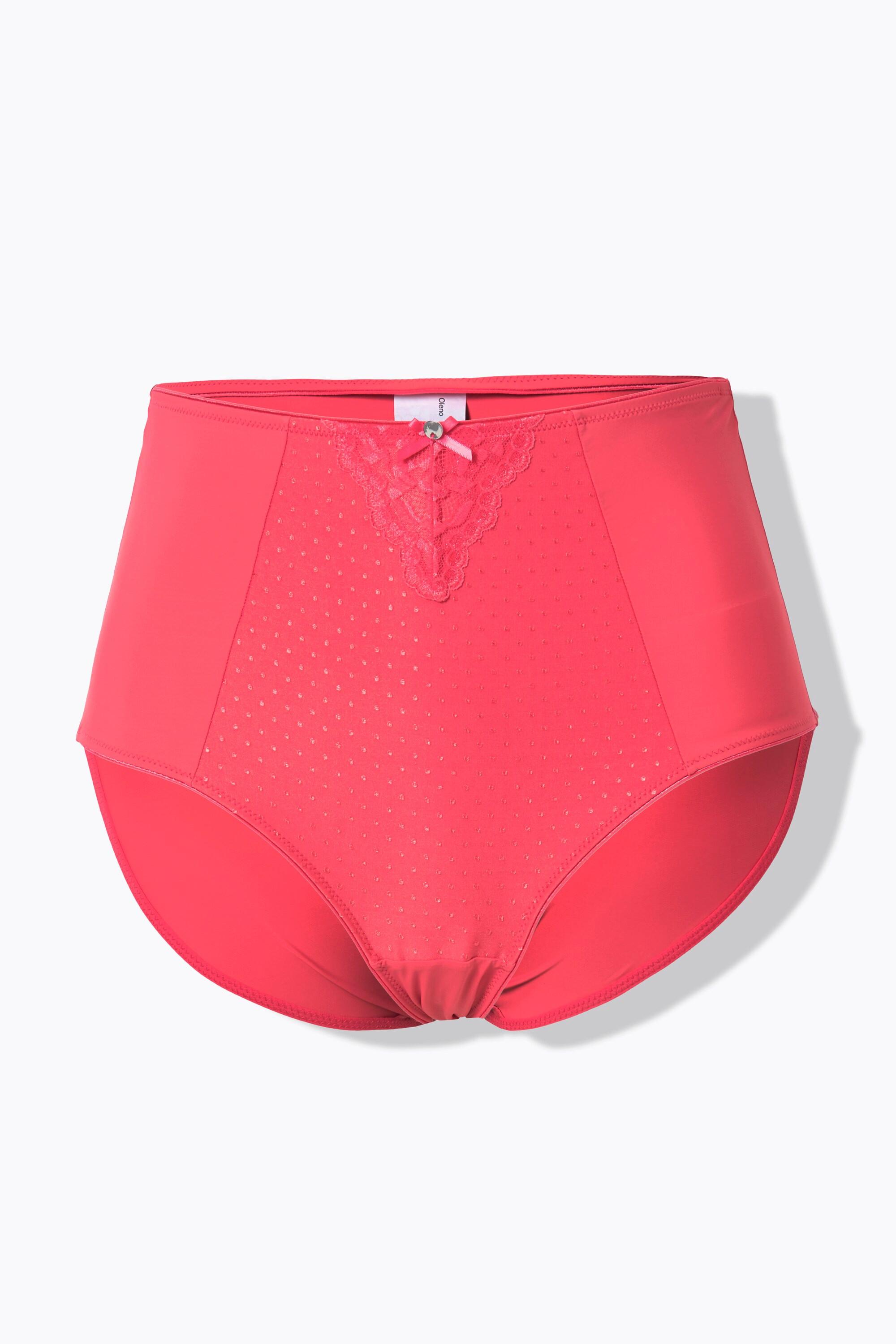 Ulla Popken Shaping-Taillenslip, Spitzeneinsatz