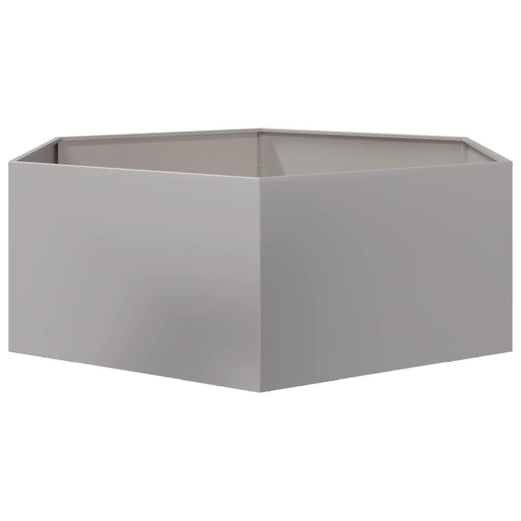 VidaXL Pflanzkübel metall