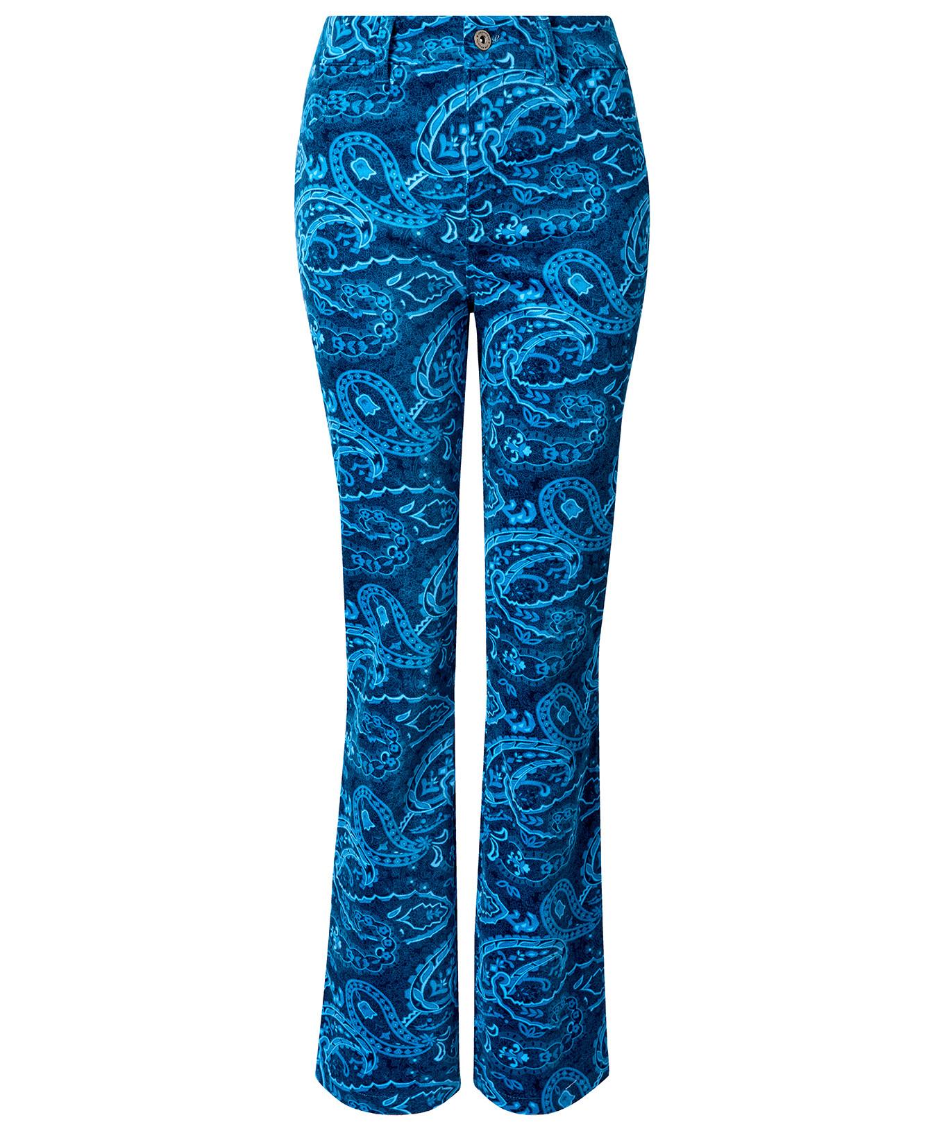 Joe Browns Paisley-Velvet-Moleskin-Schlaghose