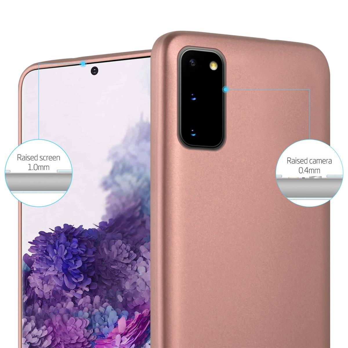 Cadorabo Hülle für Samsung Galaxy S20 TPU Silikon Matt