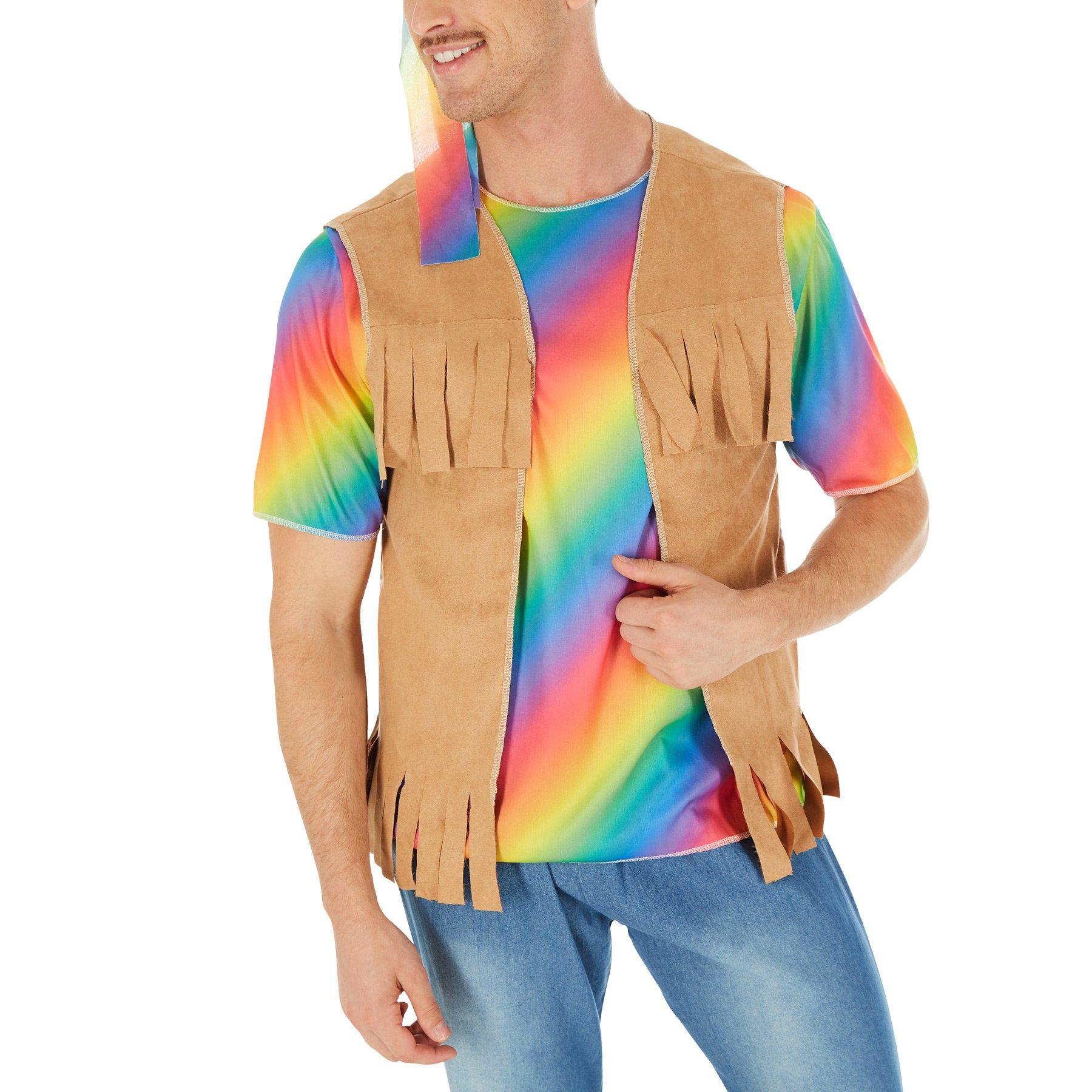 Tectake Herrenkostüm Hippie Peace