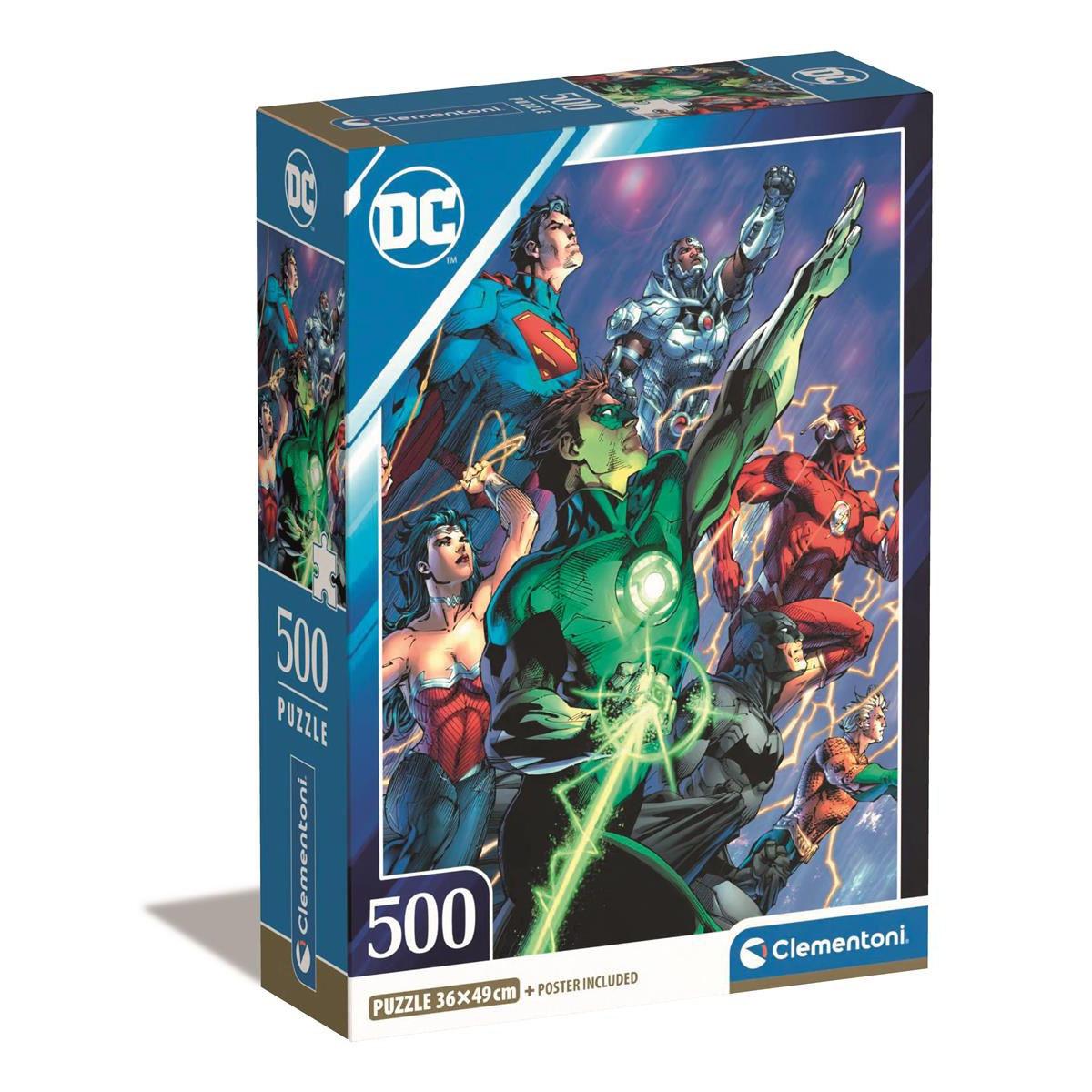 Clementoni Puzzle DC Comics Justice League (500Teile)