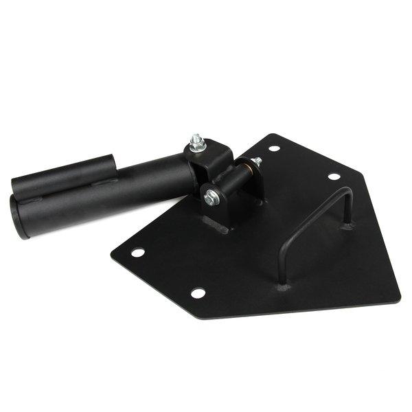 GladiatorFit 360° drehbarer T-Bar-Ständer aus Stahl für Hantelstangen Ø 50 oder 25 mm