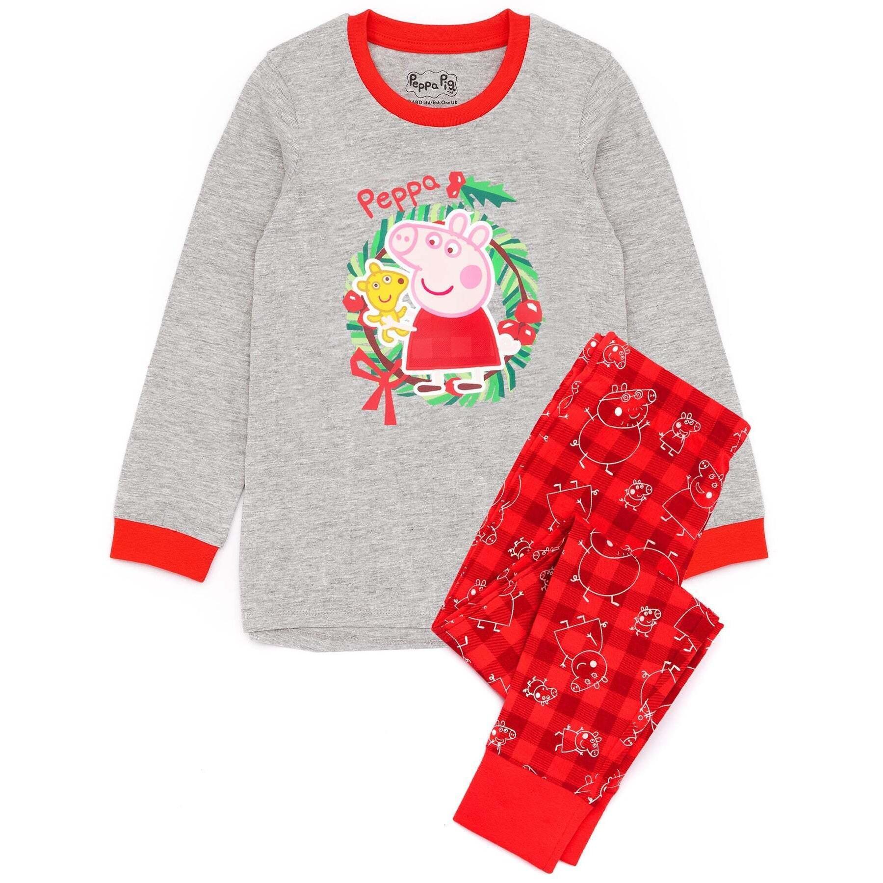 Peppa Pig Schlafanzug  weihnachtliches Design