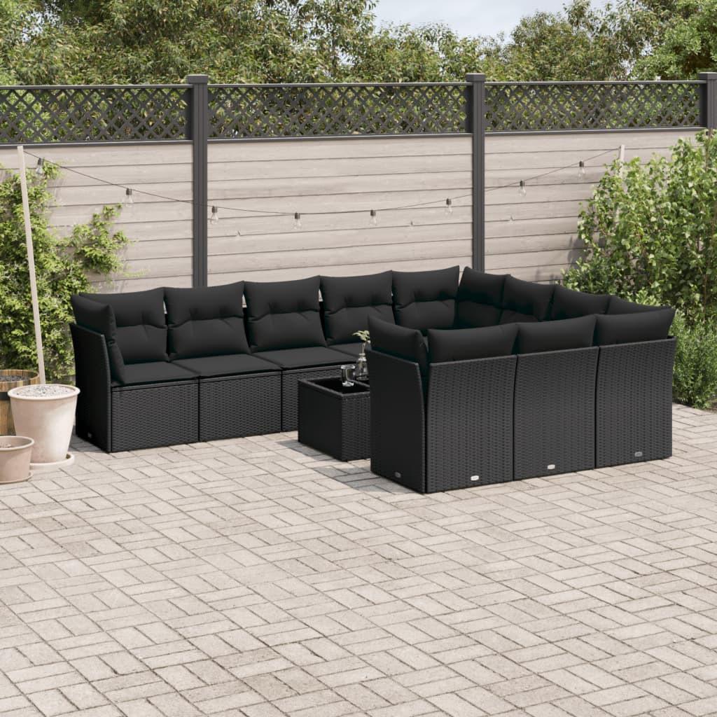 VidaXL Garten sofagarnitur poly-rattan
