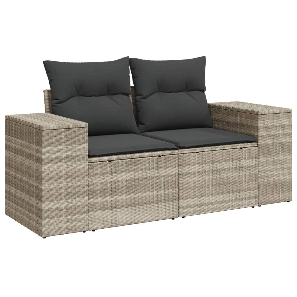 VidaXL Garten sofagarnitur poly-rattan