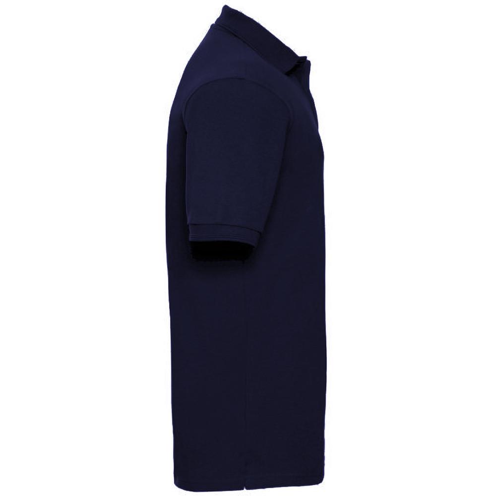 Russell Ripple Collar & Cuff Kurzarm Polo Shirt