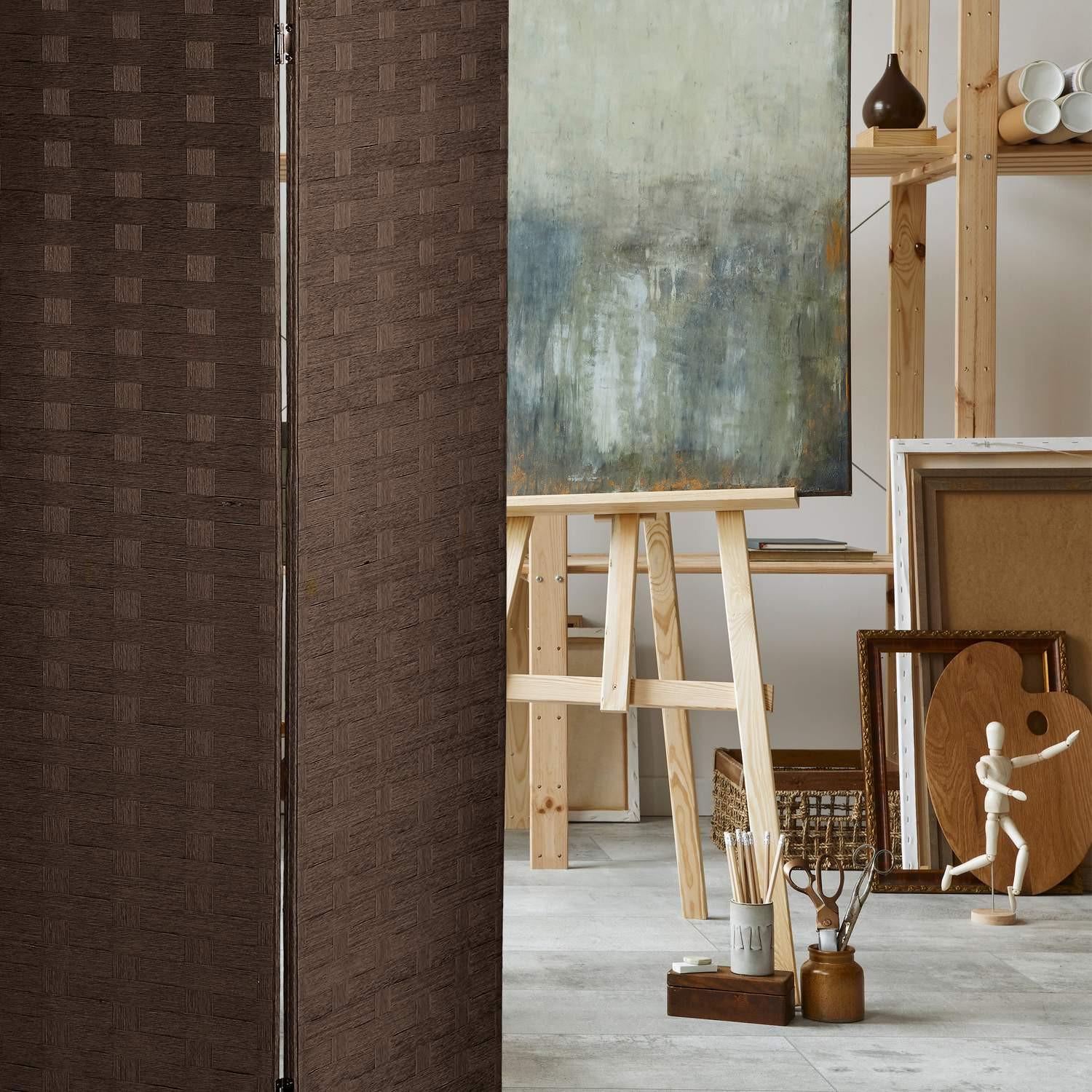 B2X Sichtschutzwand mit 8 Paneelen