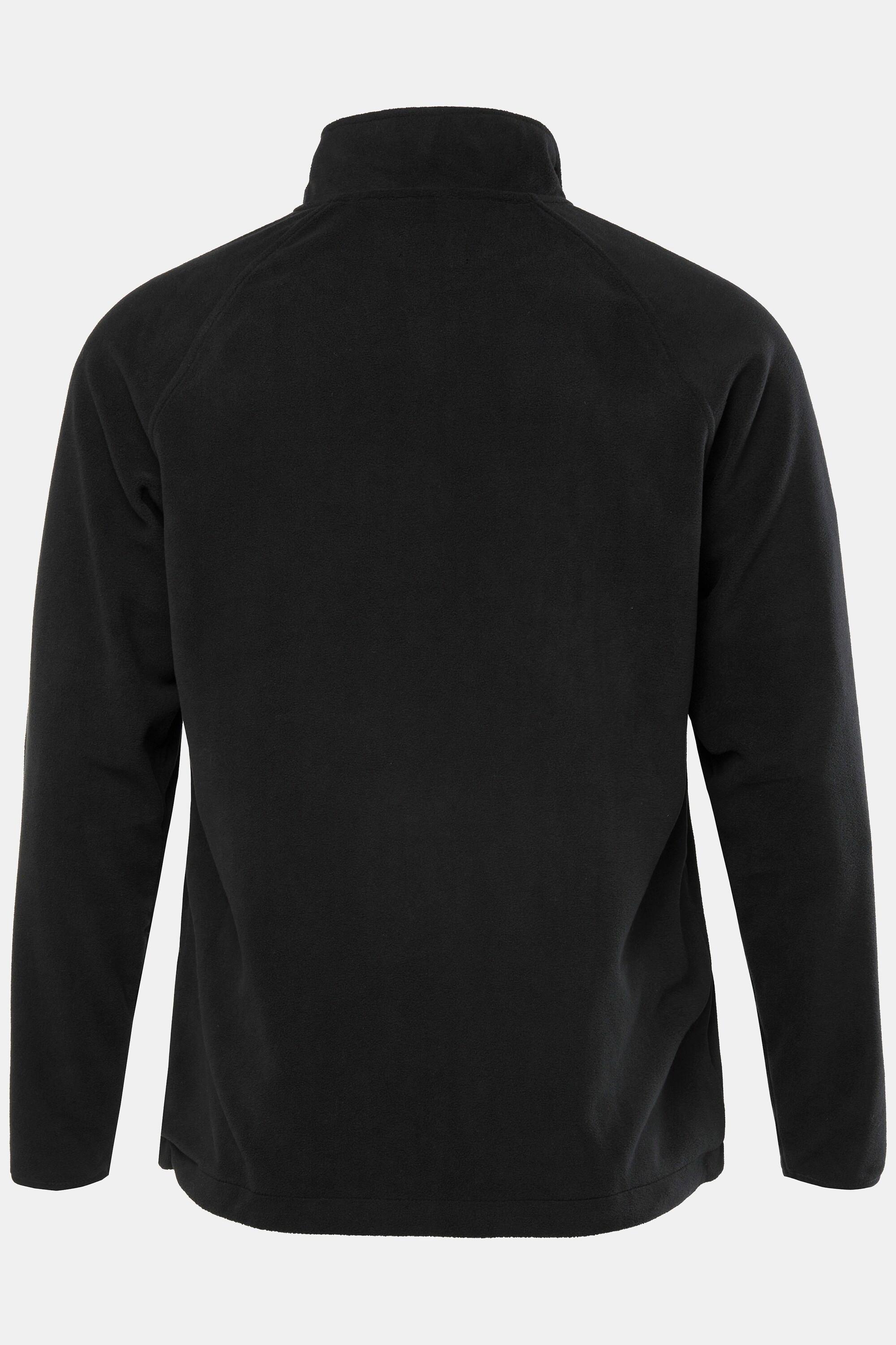 JP1880 Fleecetroyer, Bauchfit, Outdoor, Zippkragen, bis 7 XL