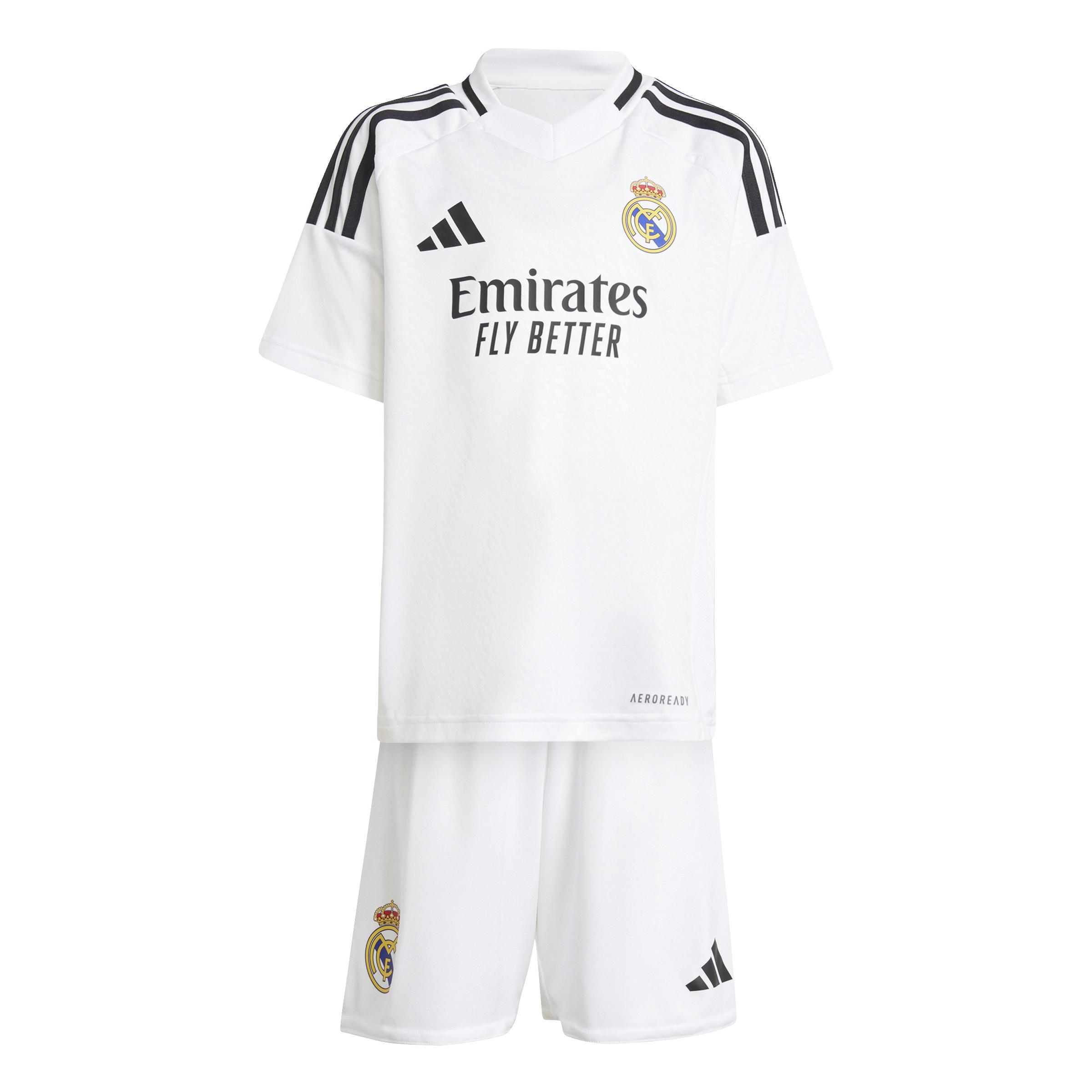adidas trikotsatz und heimshorts kind real madrid 2024/25