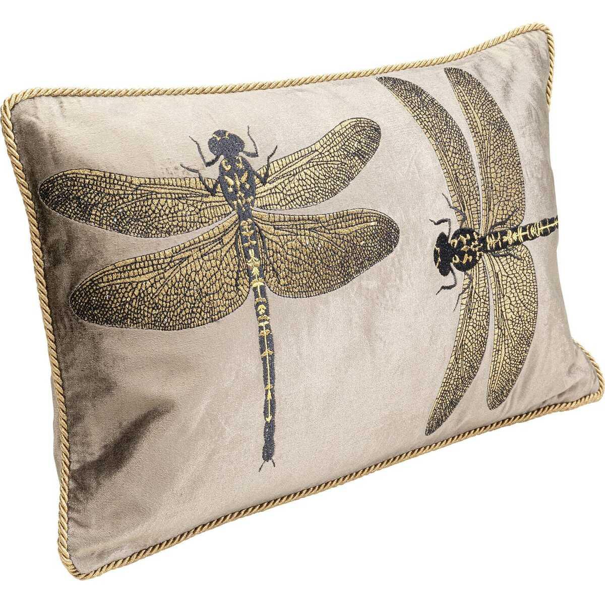 KARE Design Kissen Glitter Dragonfly 50x30