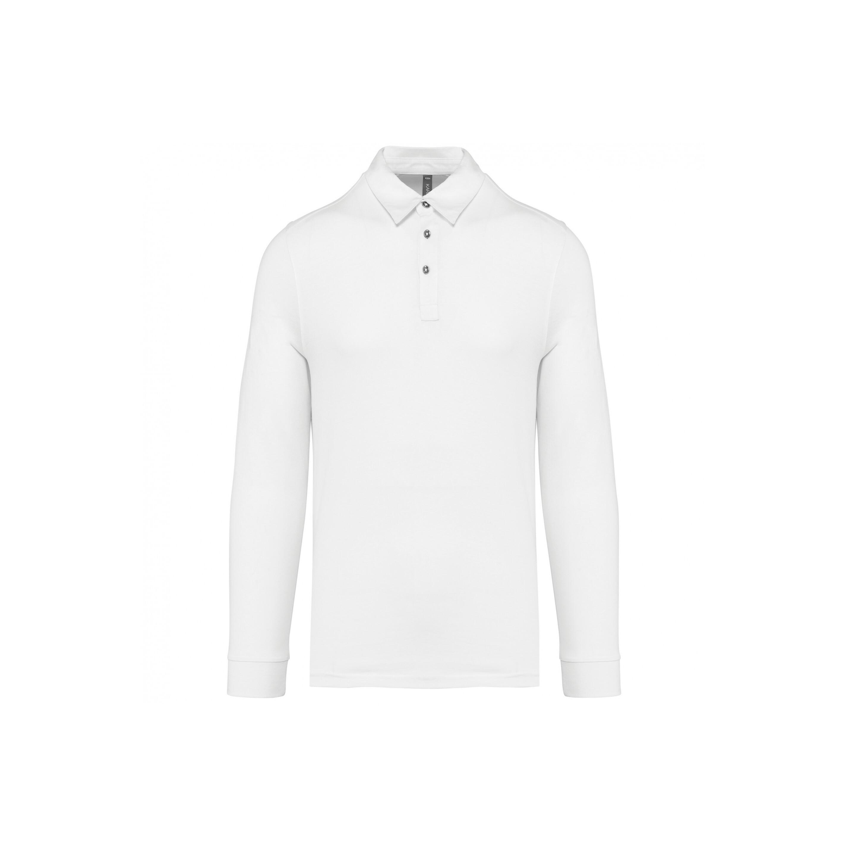 Kariban Jersey Langarm Poloshirt