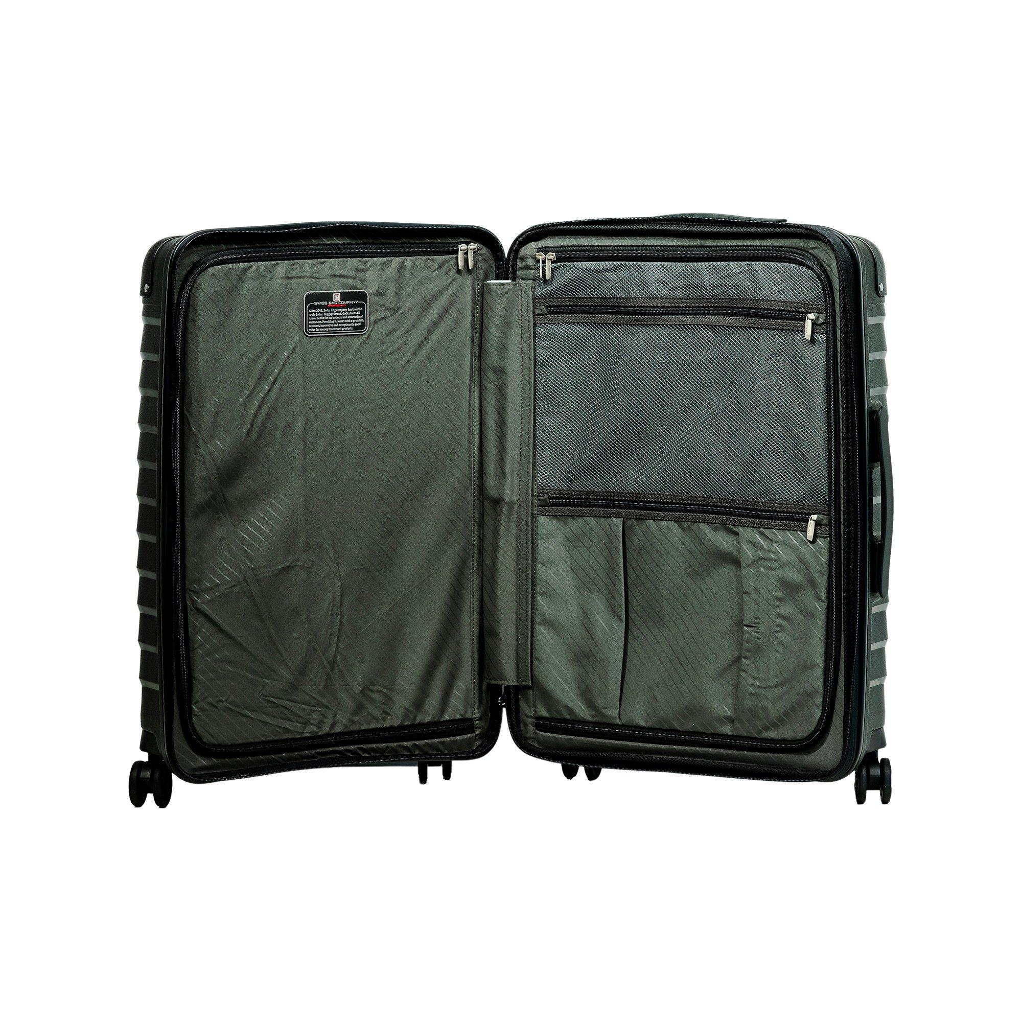 SWISS BAG COMPANY 67.0cm, Hartschalenkoffer, Spinner Diamond Cut