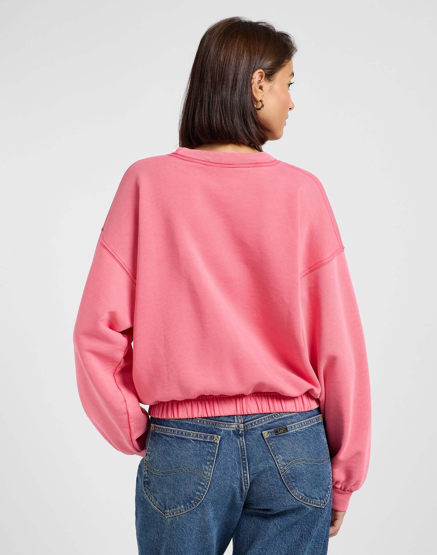 Lee Sweatshirt Sleeve Detail Sweatshirt