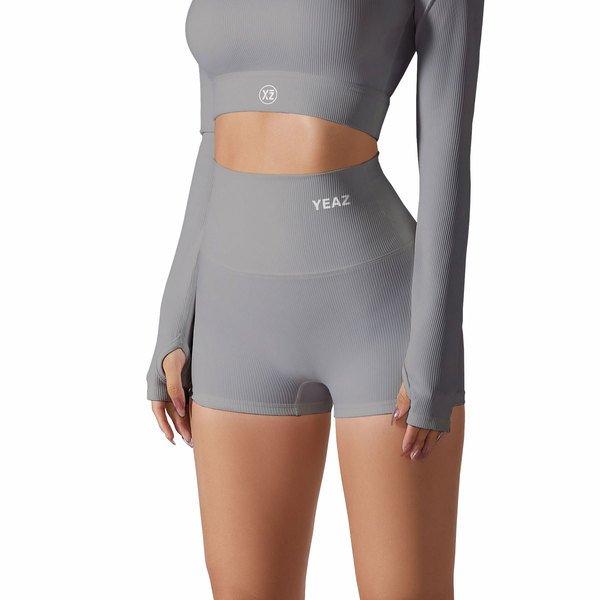 YEAZ CLUB LEVEL Shape Shorts - shadow grey