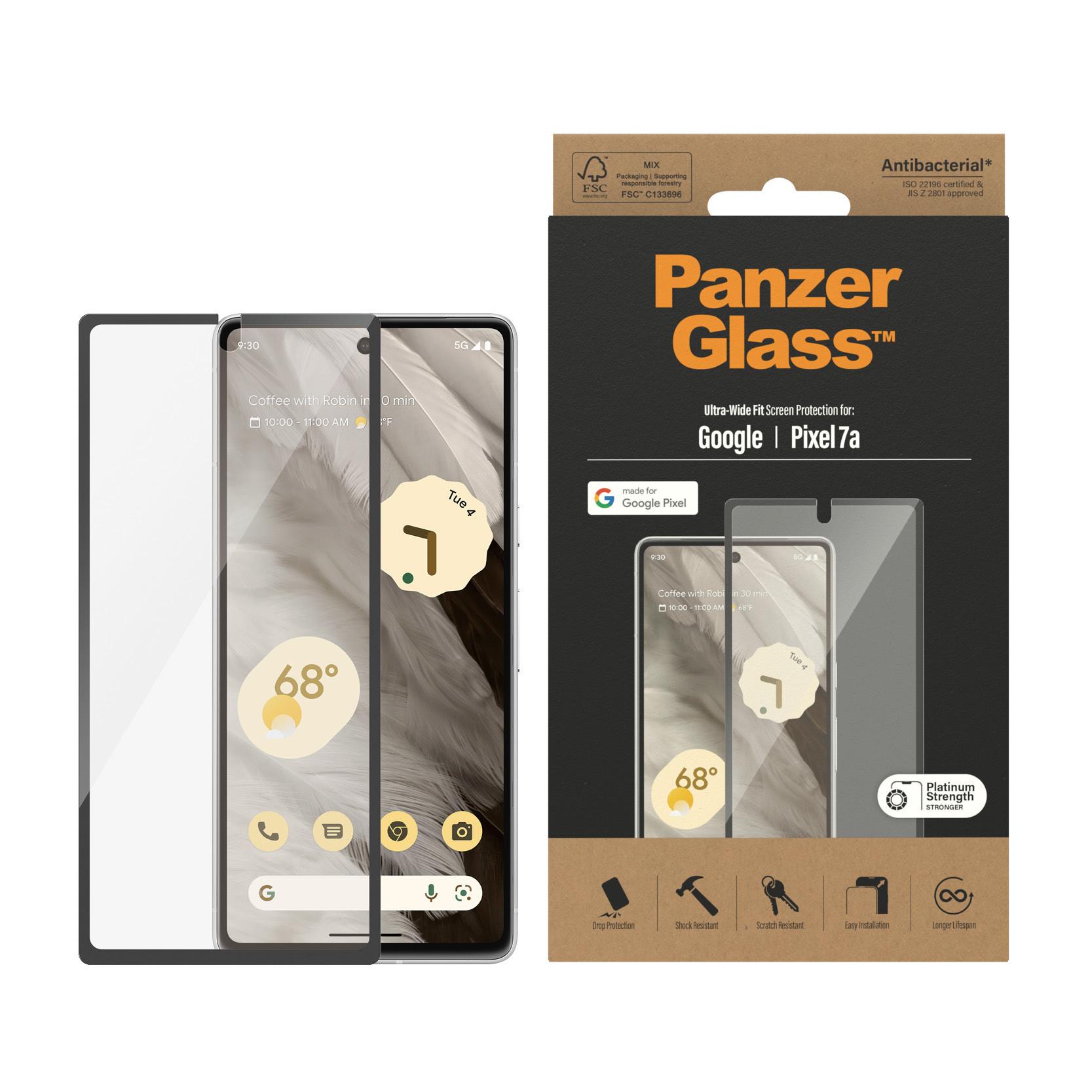 PanzerGlass Displayschutz Ultra Wide Fit Google Pixel 7a