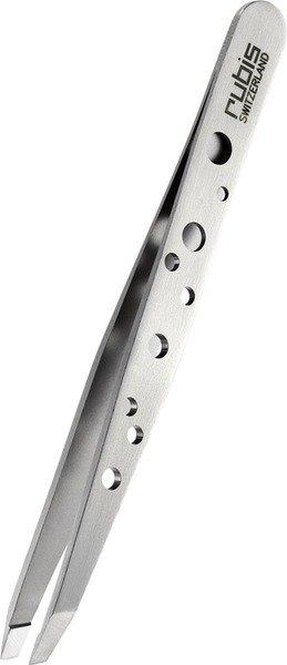 Rubis Pinzette schräg, Inox, perforiert Elegance