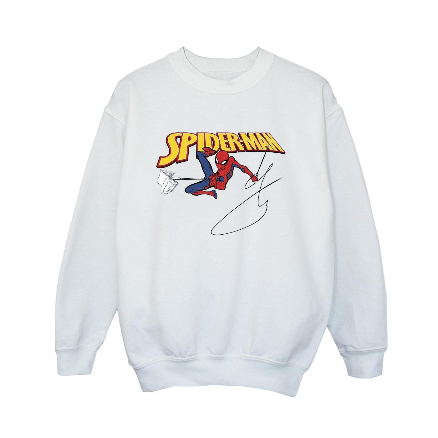 MARVEL With A Book Sweatshirt