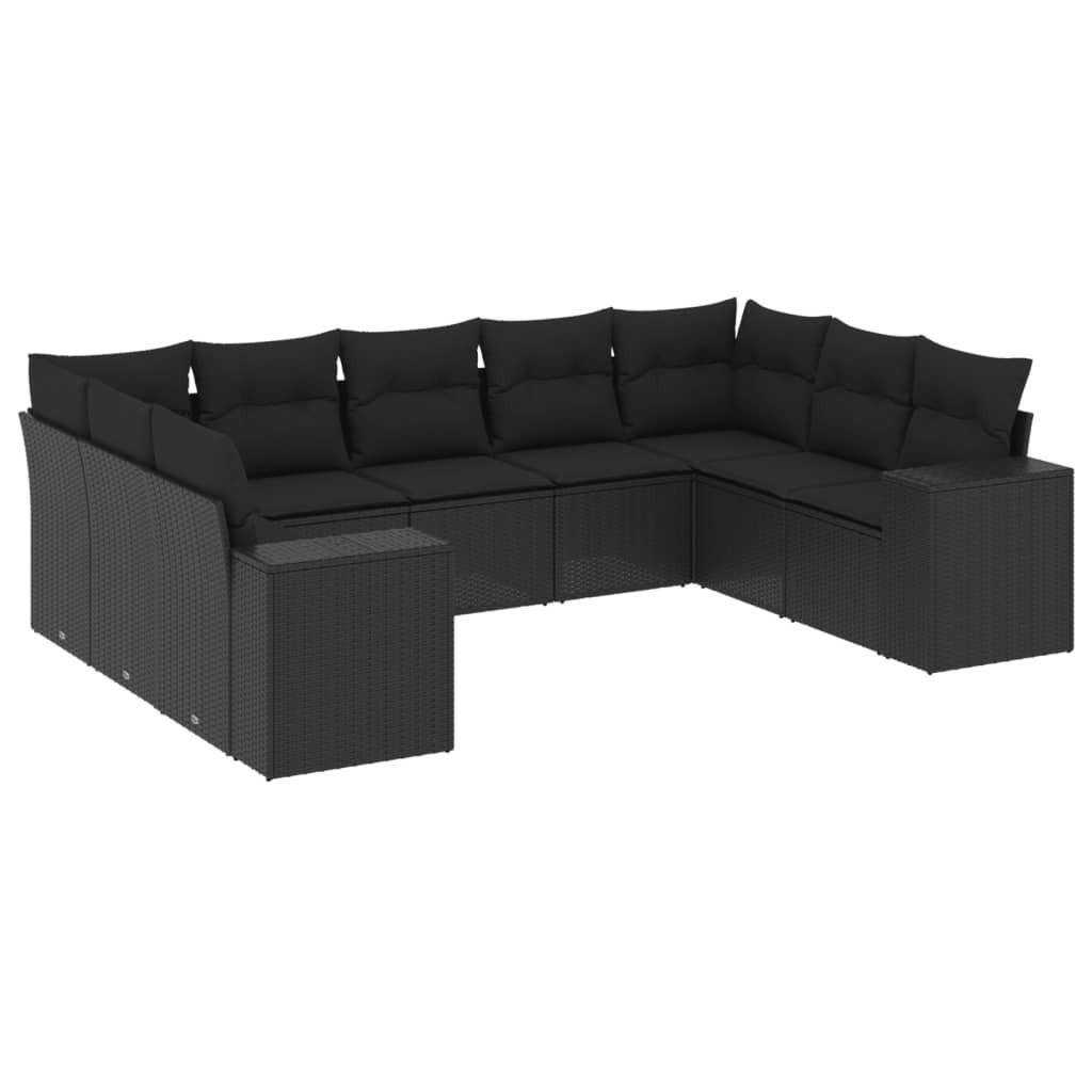 VidaXL Garten sofagarnitur poly-rattan
