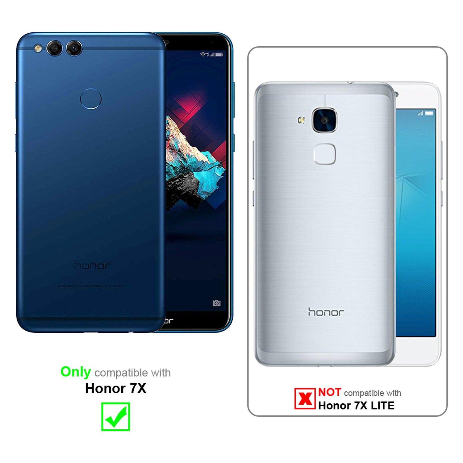 Cadorabo Hülle für Honor 7X TPU Silikon Candy