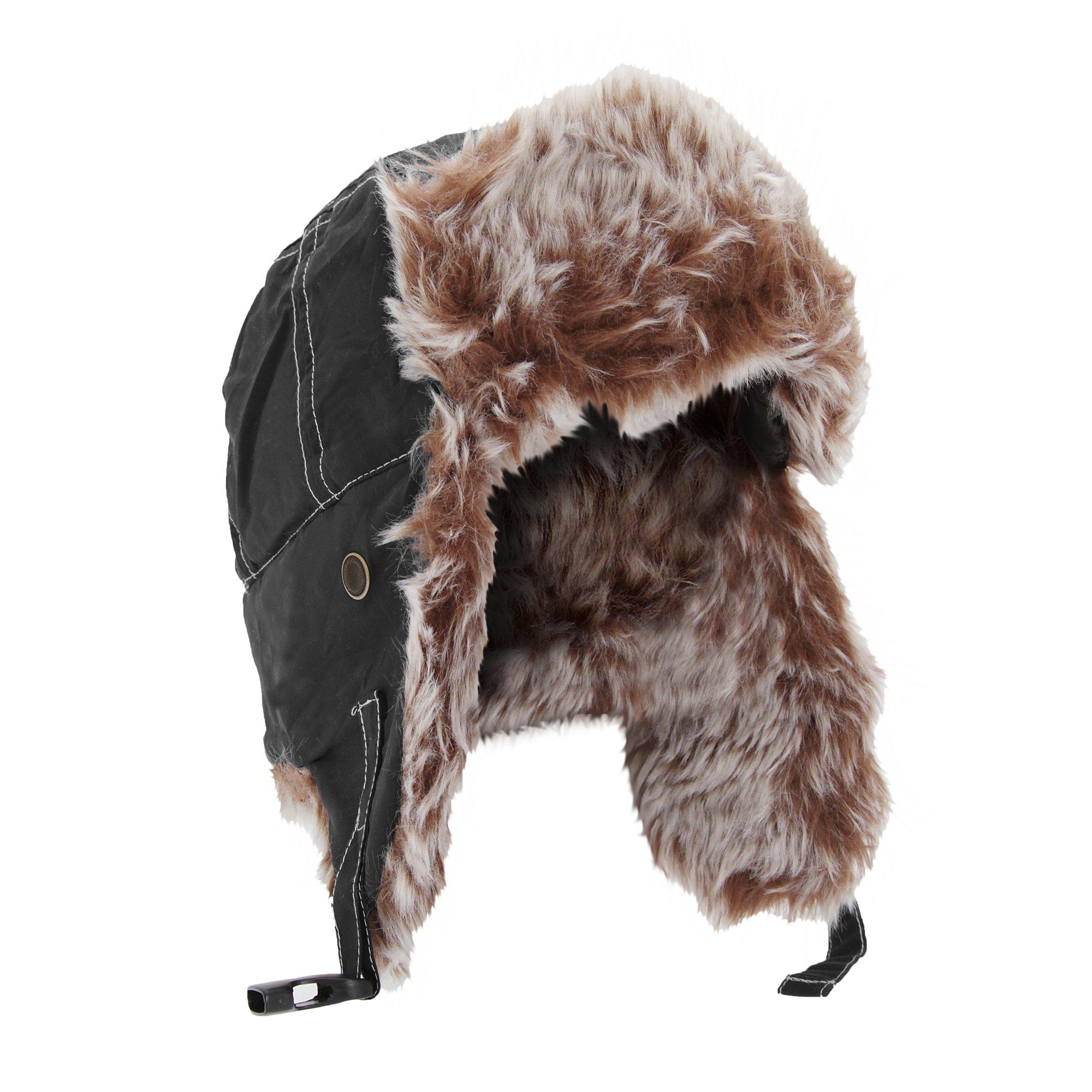 Result Klassische Thermal WinterSki Sherpa Trappermütze