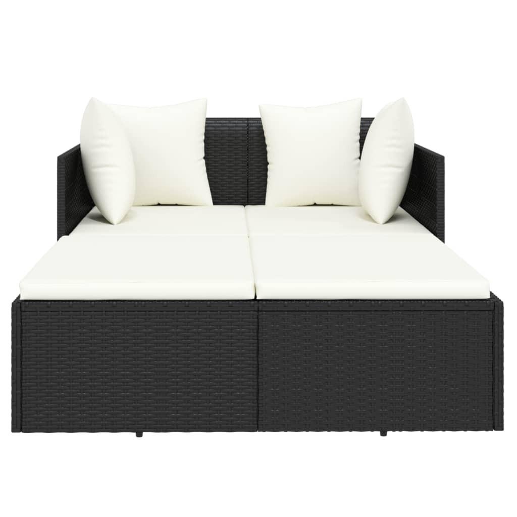 VidaXL Sonnenliege poly-rattan