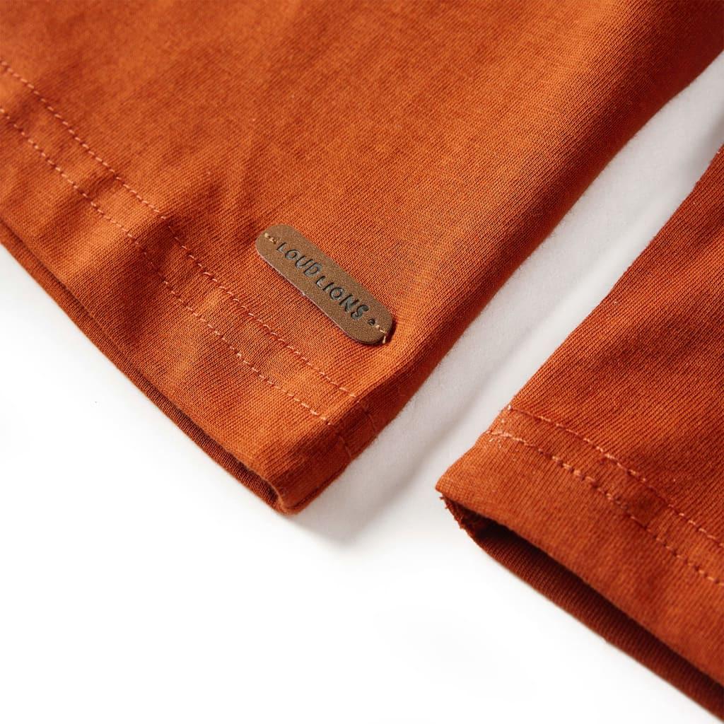 VidaXL Kinder langarmshirt baumwolle