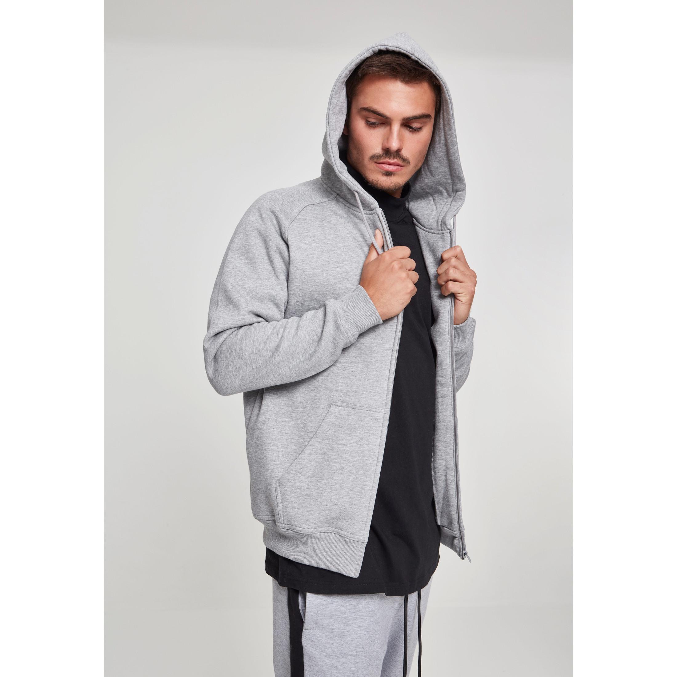 URBAN CLASSICS kapuzenpullover große größen urban claic zip 2.0