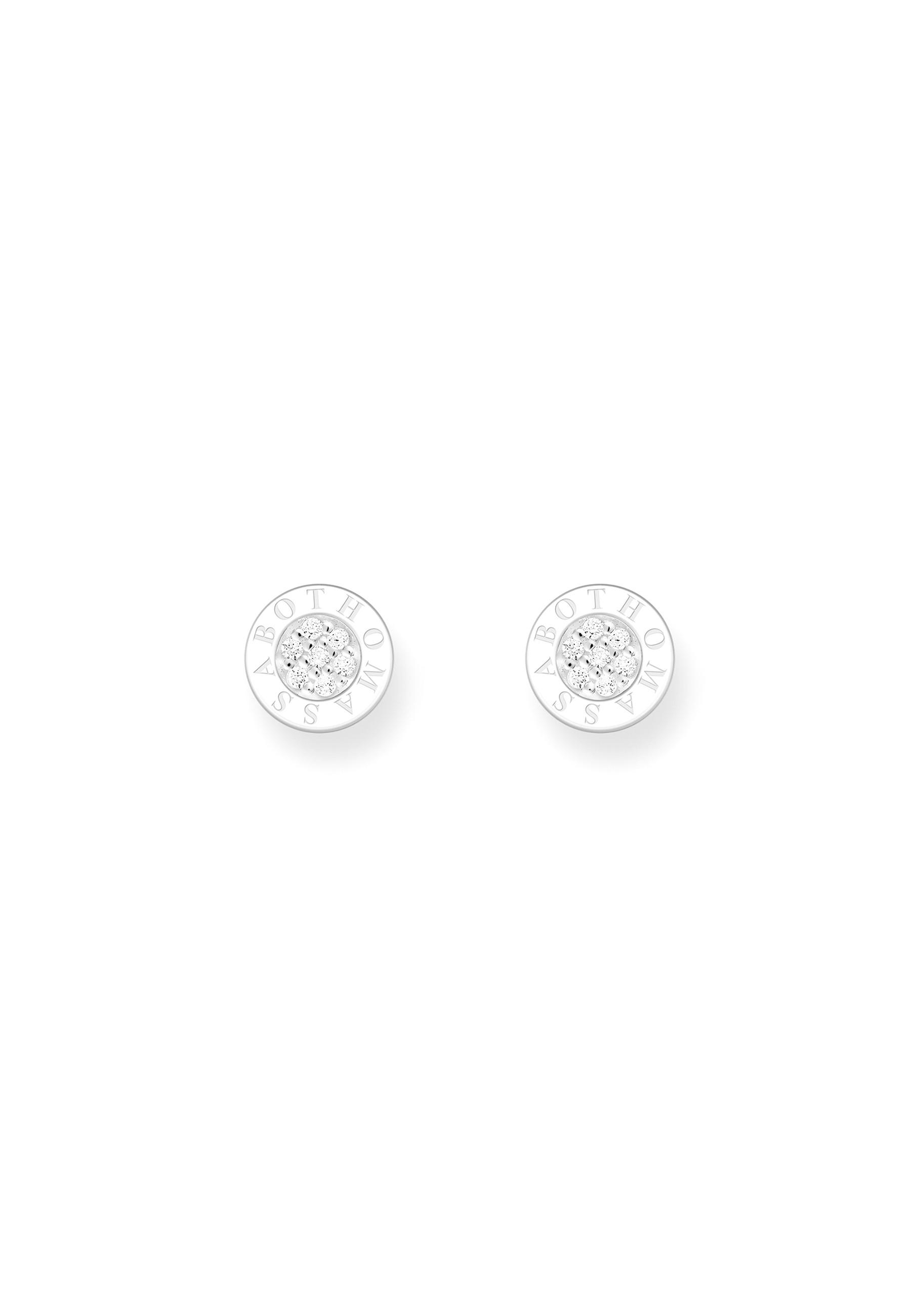 Thomas Sabo Ohrstecker Classic Pavé Weiß