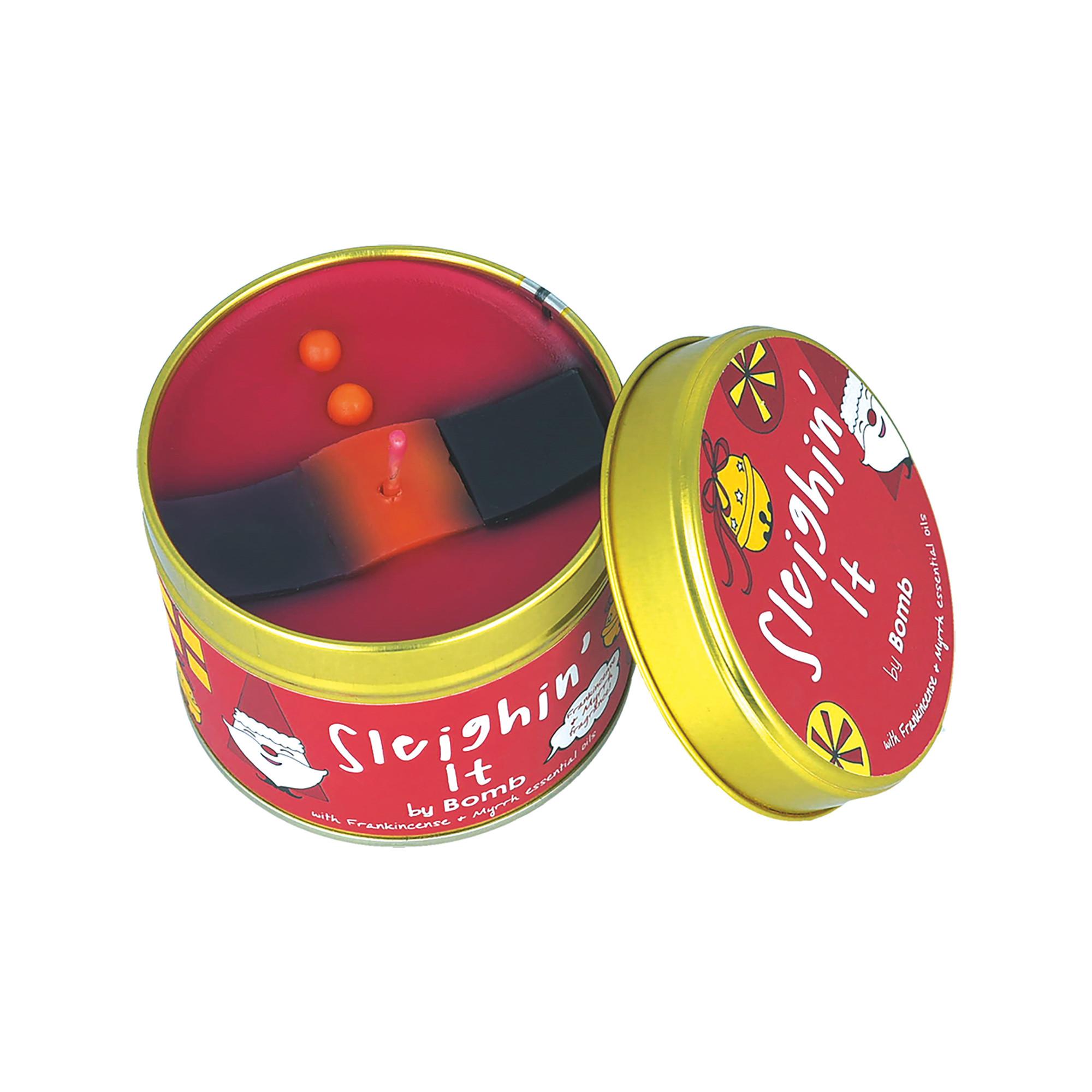 Bombcosmetics Tin Candle Sleighin' it