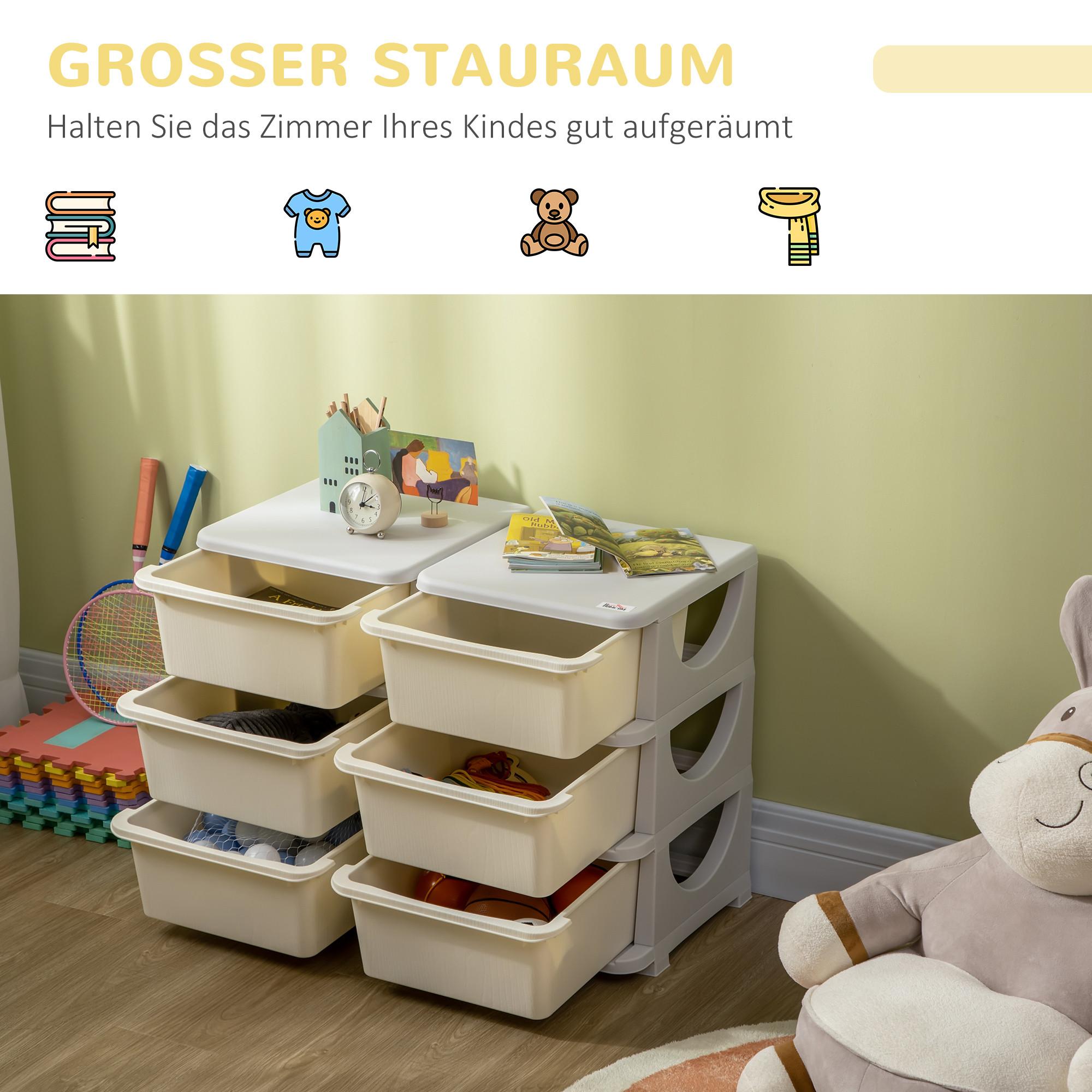 HOMCOM Schubladenschrank