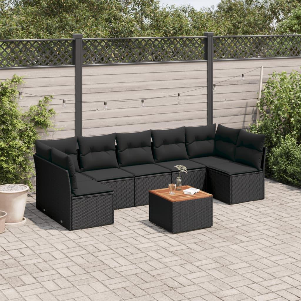 VidaXL Garten sofagarnitur poly-rattan
