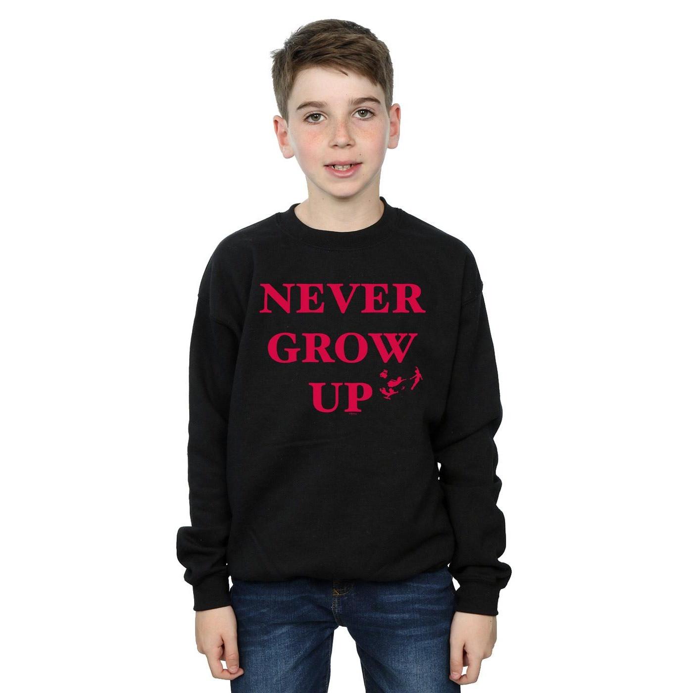 Disney Never Grow Up Sweatshirt