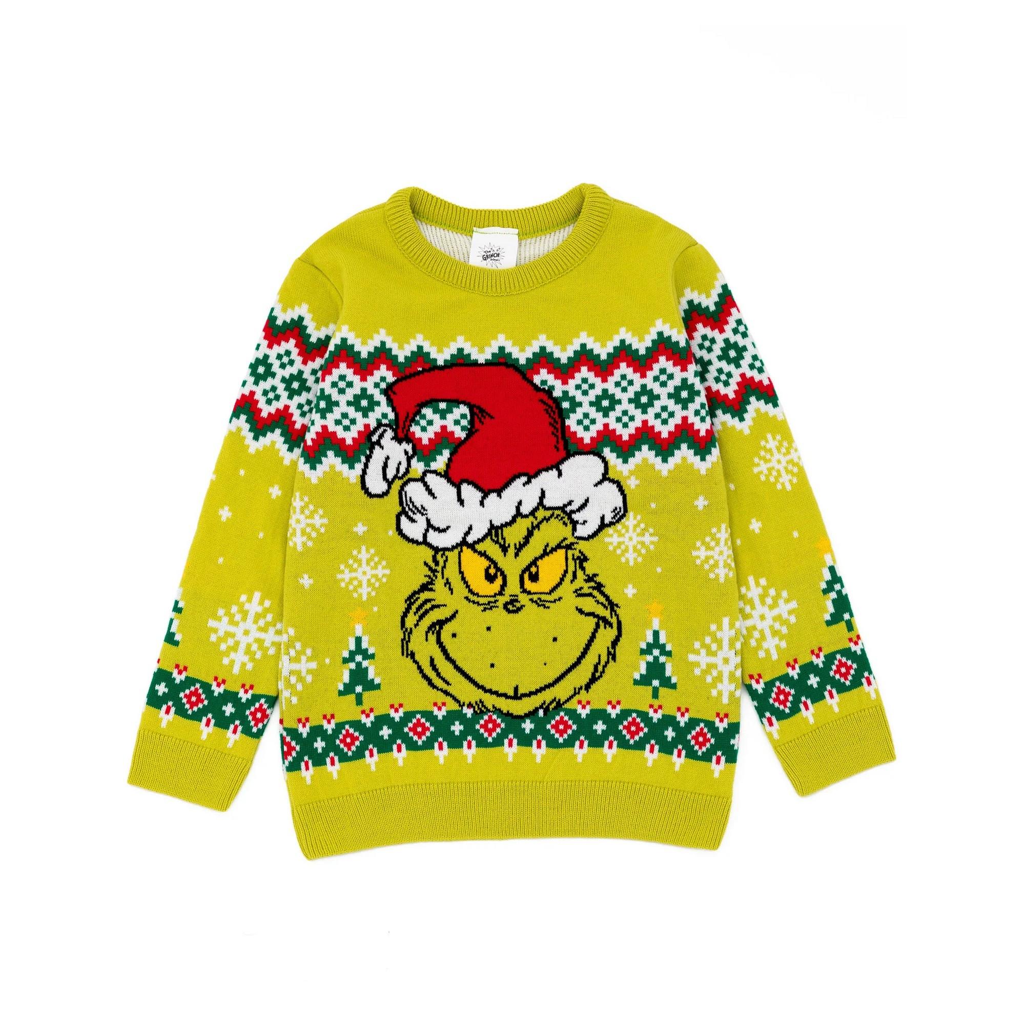 The Grinch Pullover  weihnachtliches Design