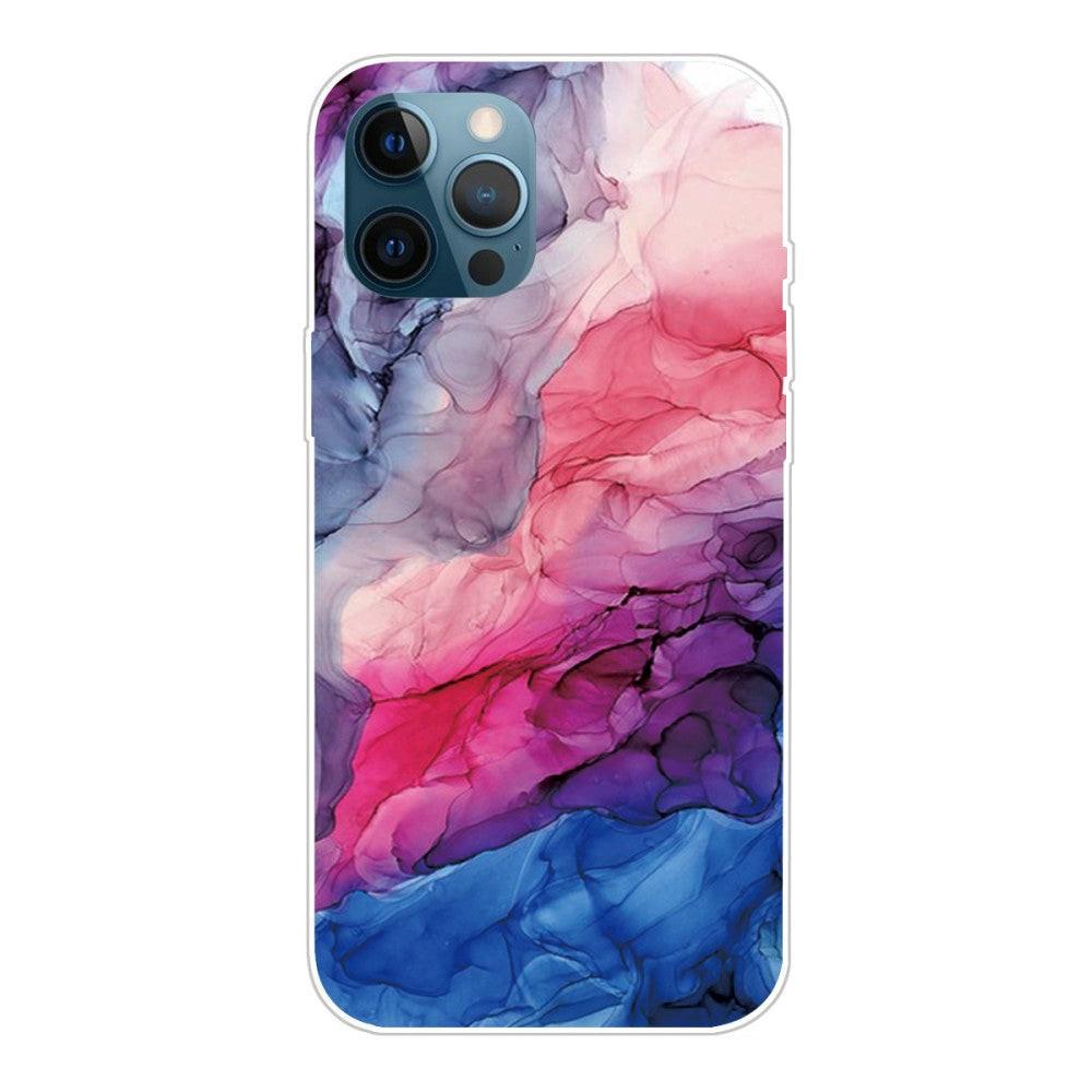Cover-Discount iPhone 13 Pro - Silikon Gummi Case Marble