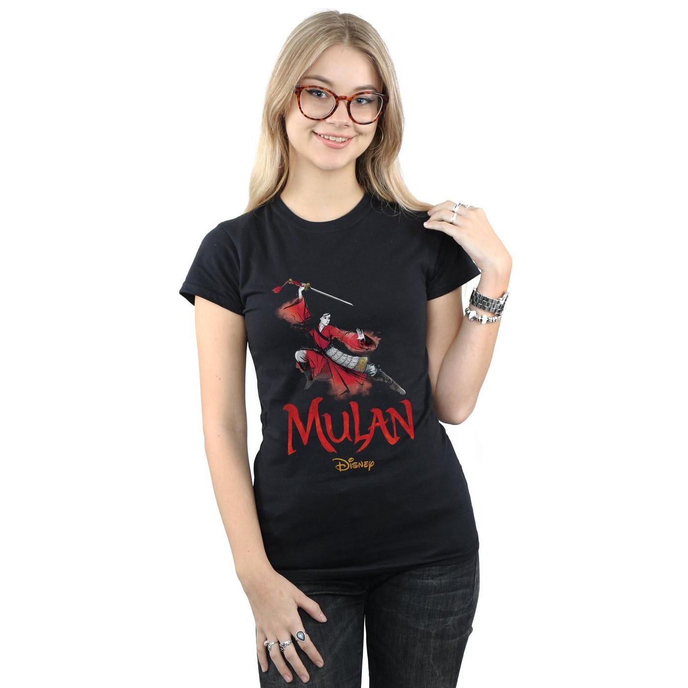 Disney Mulan Grafikdruck T-Shirt
