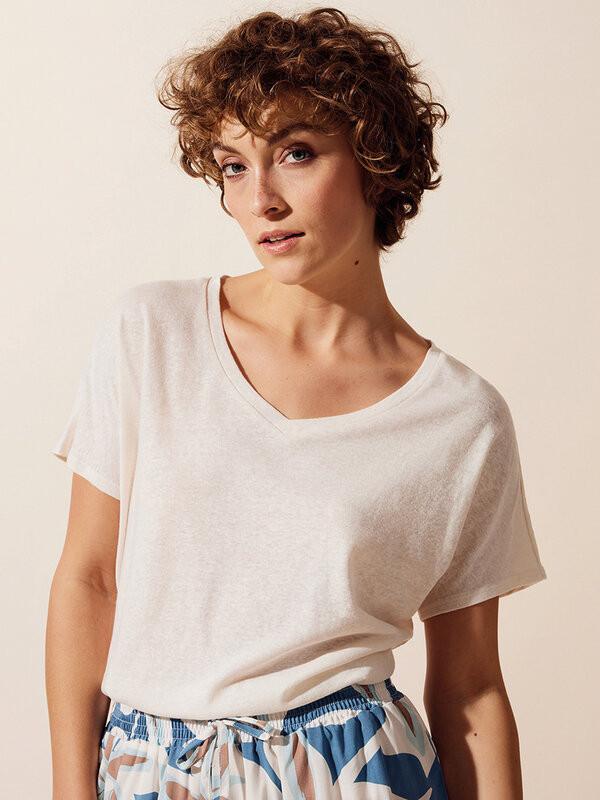 Schiesser Mix & Relax Shirt Leinen